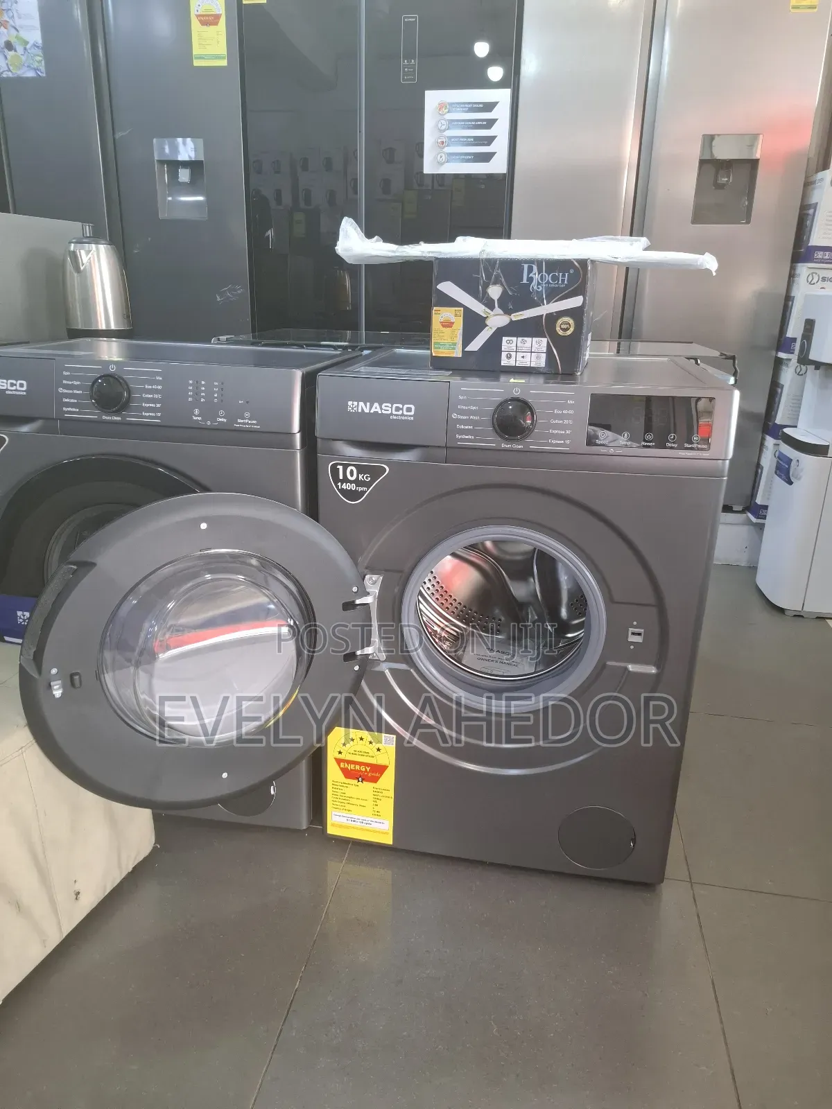 Large Size of Nasco 10kg Washing Machine Full Automatic Front Load