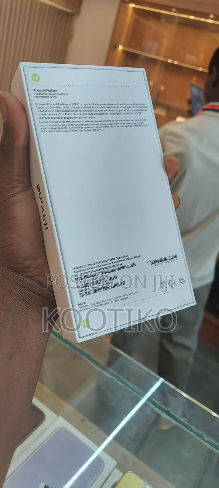 New Apple iPhone 14 Pro Max 128 GB Black