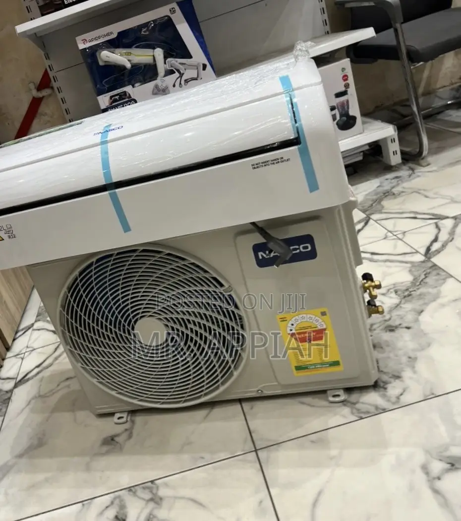 Super Quality Nasco 1.5hp Inverter Ac With Remote Control(White)