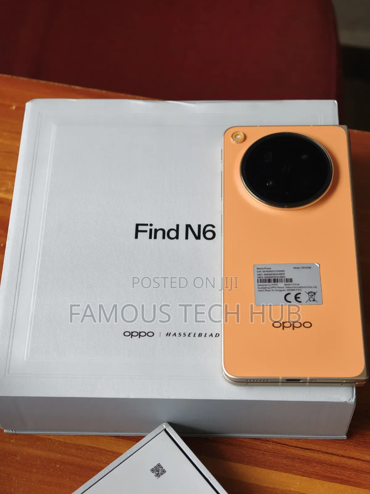 New Oppo Find N6 512 GB Orange