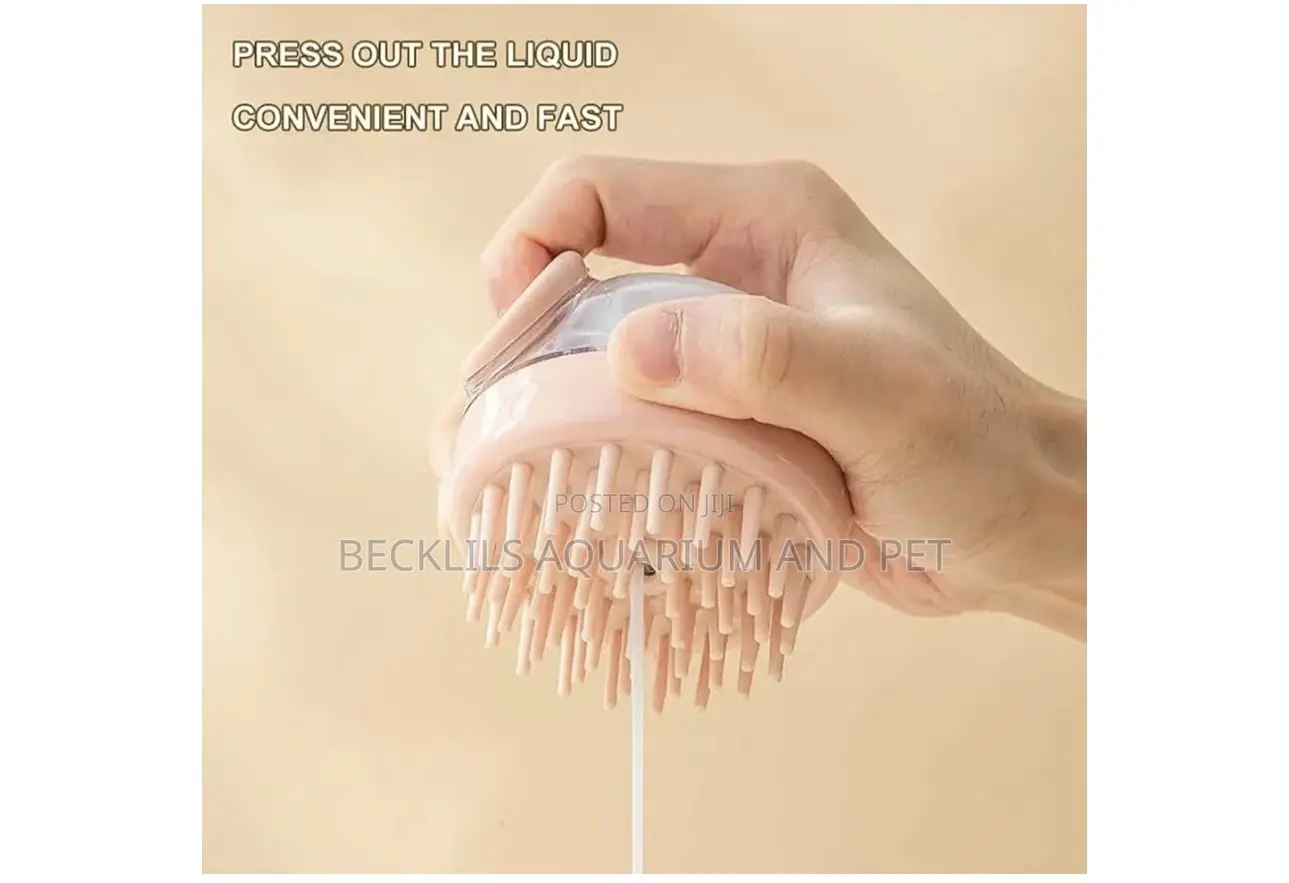 Silicon Bath Brush With Dispenser
