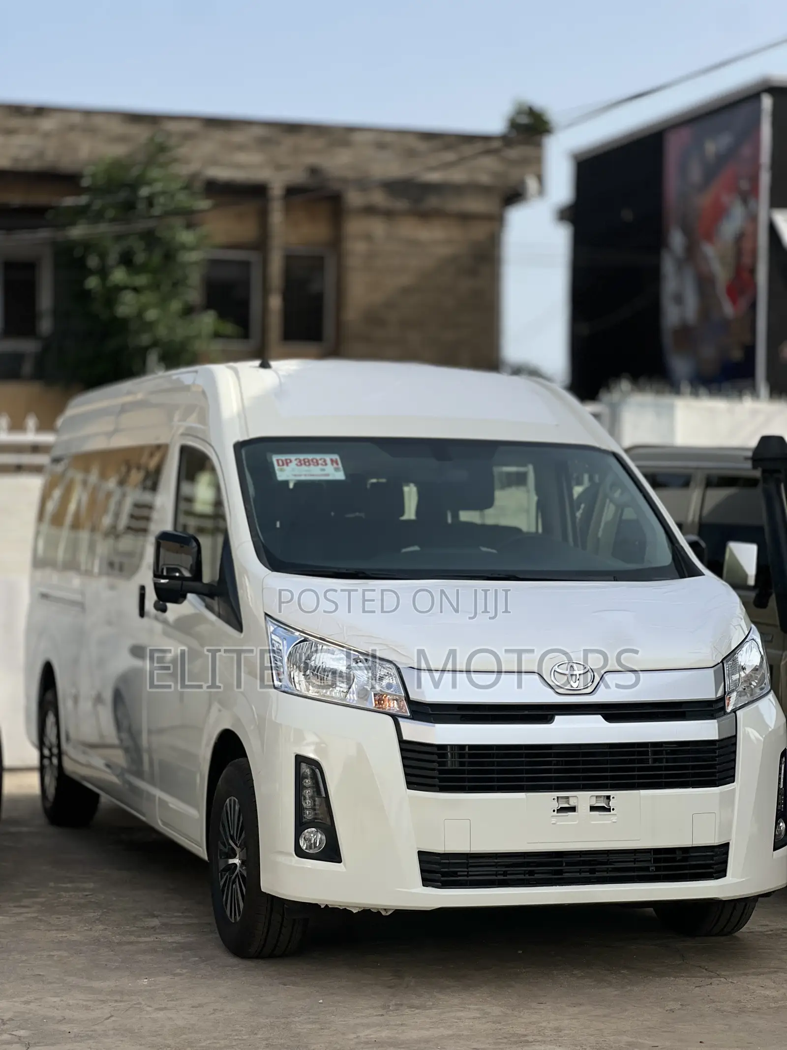New Toyota HiAce 2025 White