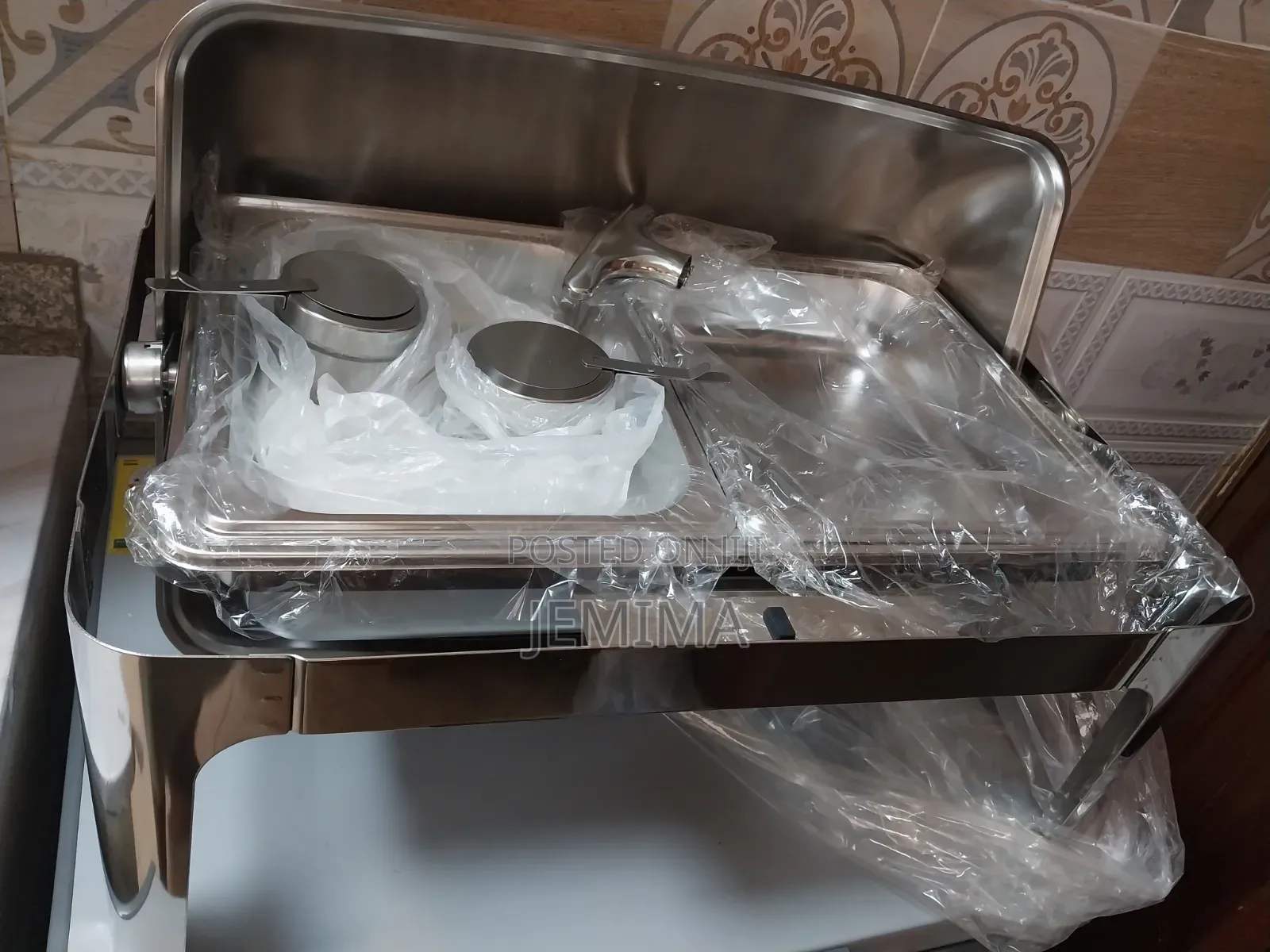 9l Two-Compartment Chaffing Dish Set