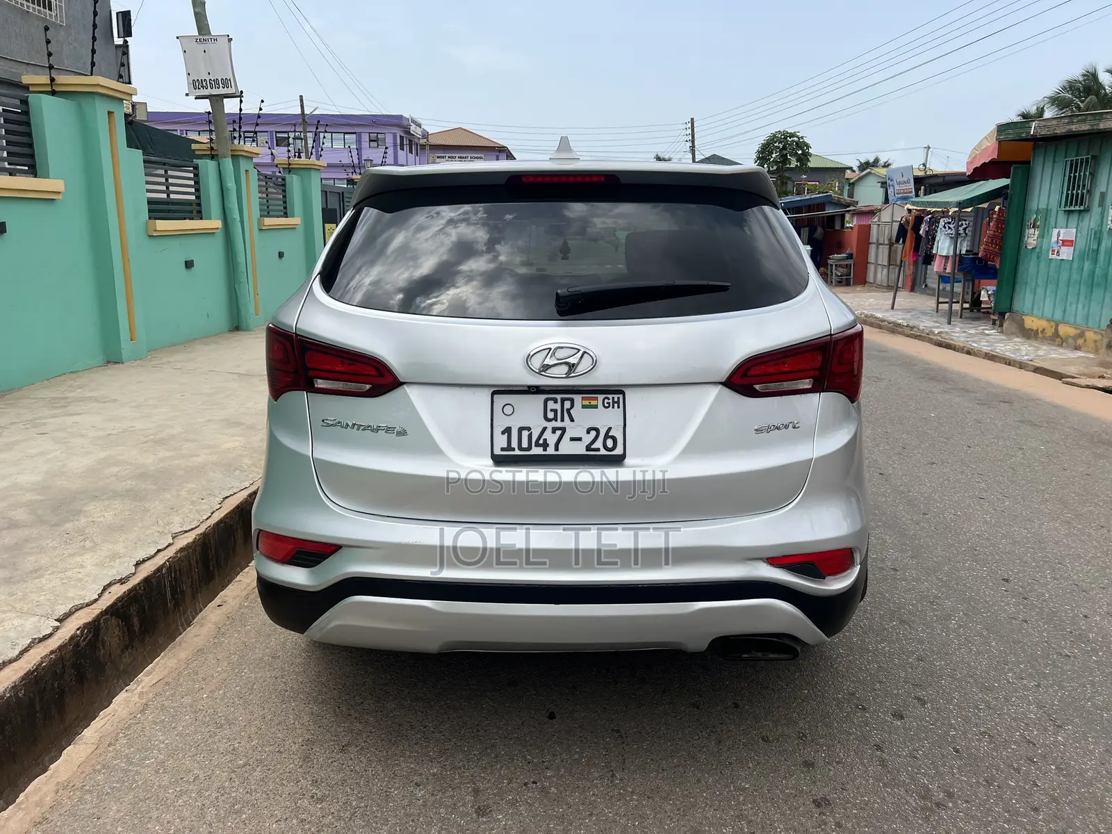 Hyundai Santa Fe 2017 Gray