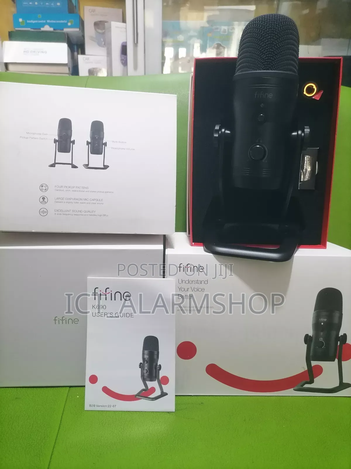 Usb Condenser Microphone
Fifine -