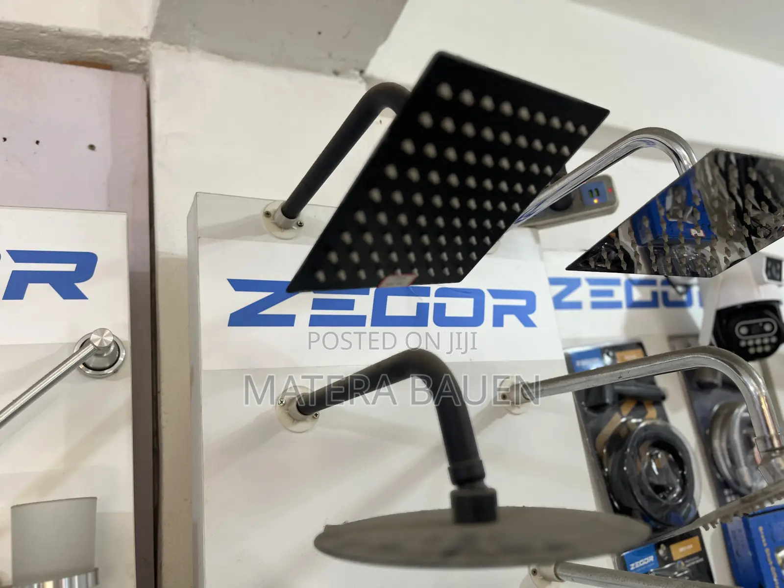 Anti Rust Shower Head Black Colour