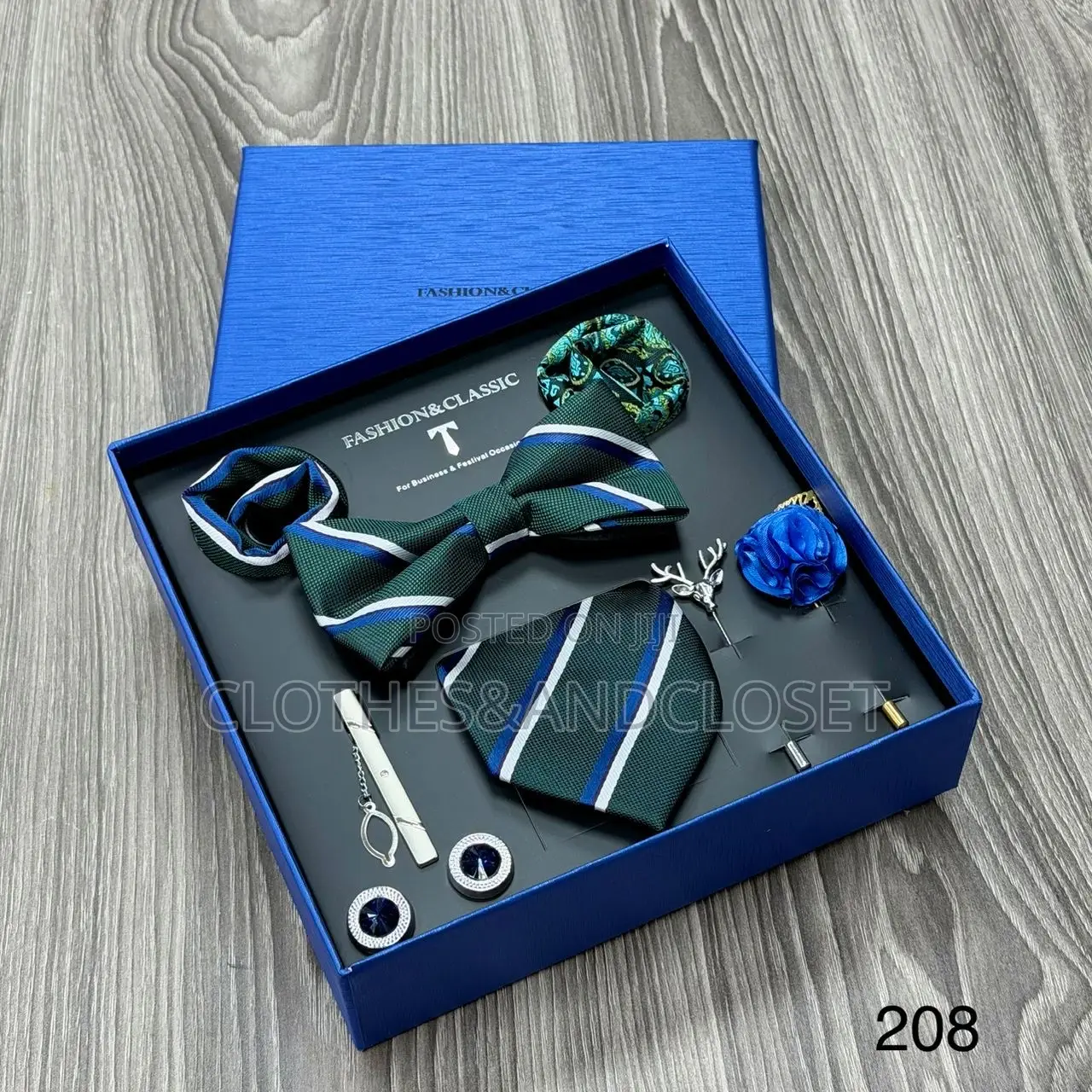 Fashion Classic Men's Formal Accessory Gift Set