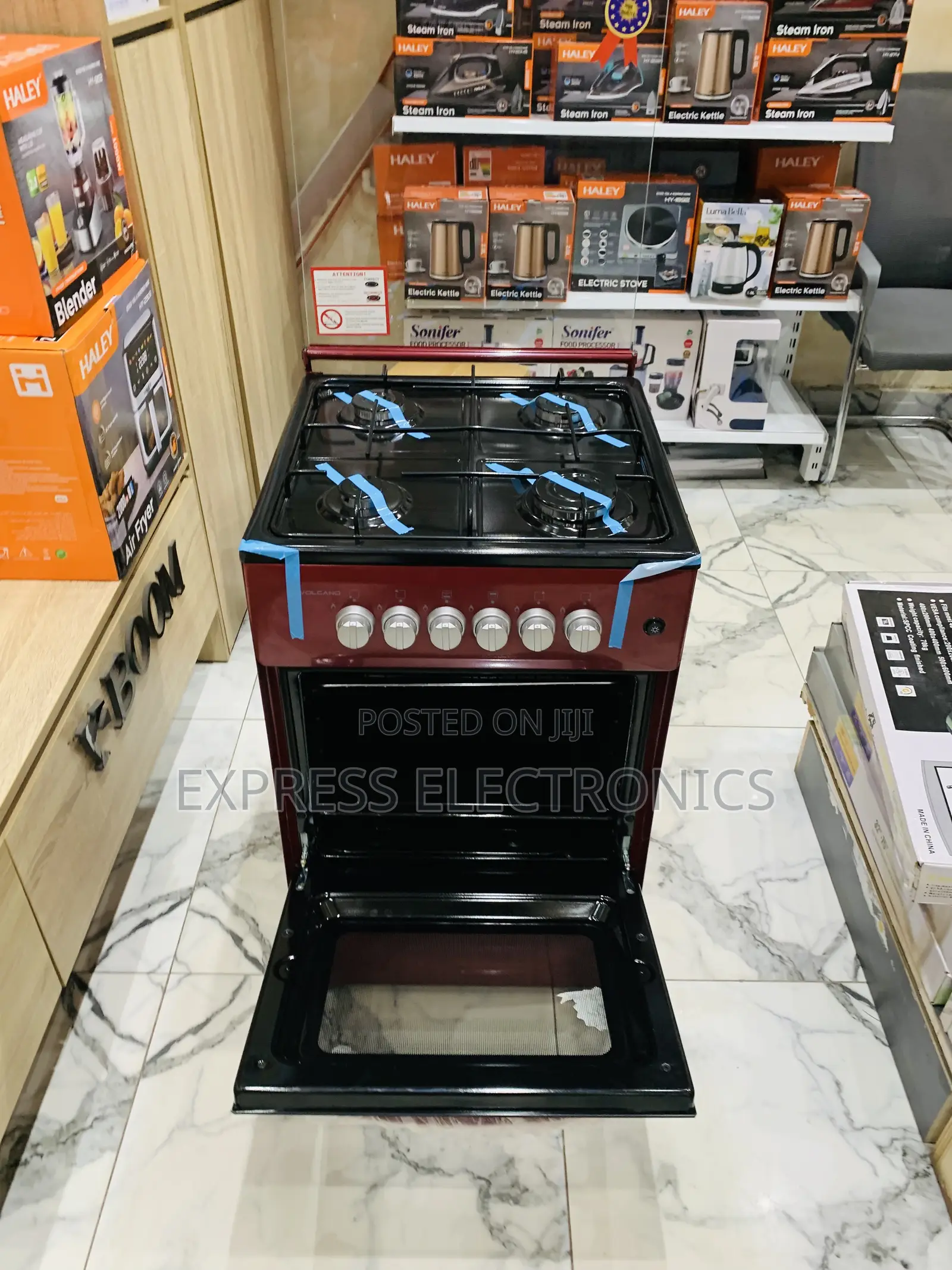 High Quality Gas Cooker 4burner Volcano