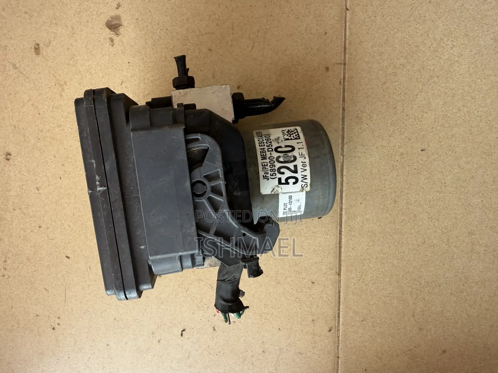 Kia Optima Abs Motor 2018,2019,2020,2021