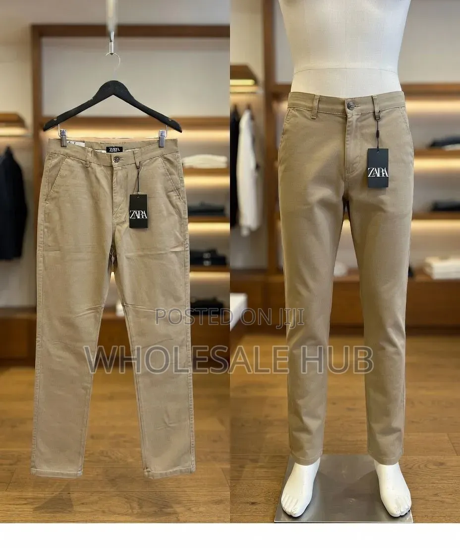Office Khaki Trousers for Men