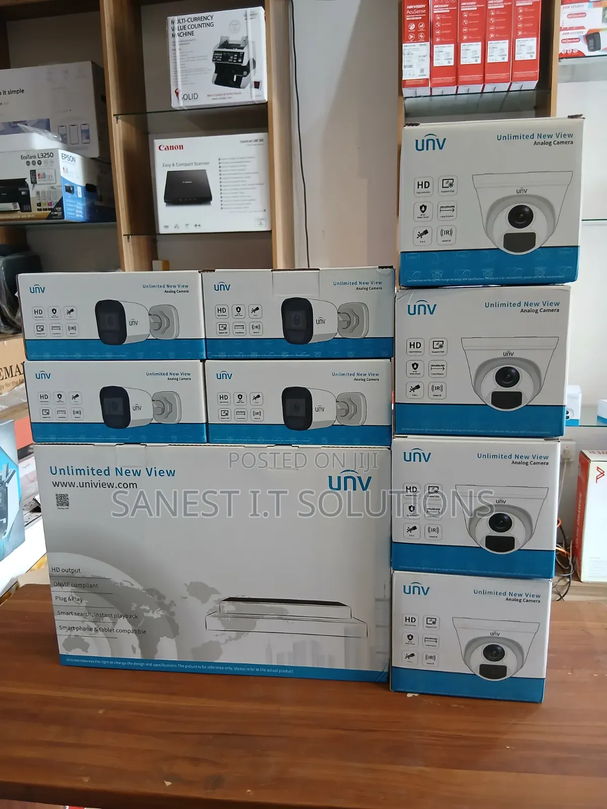 CCTV Camera With DVR 2mp Unv