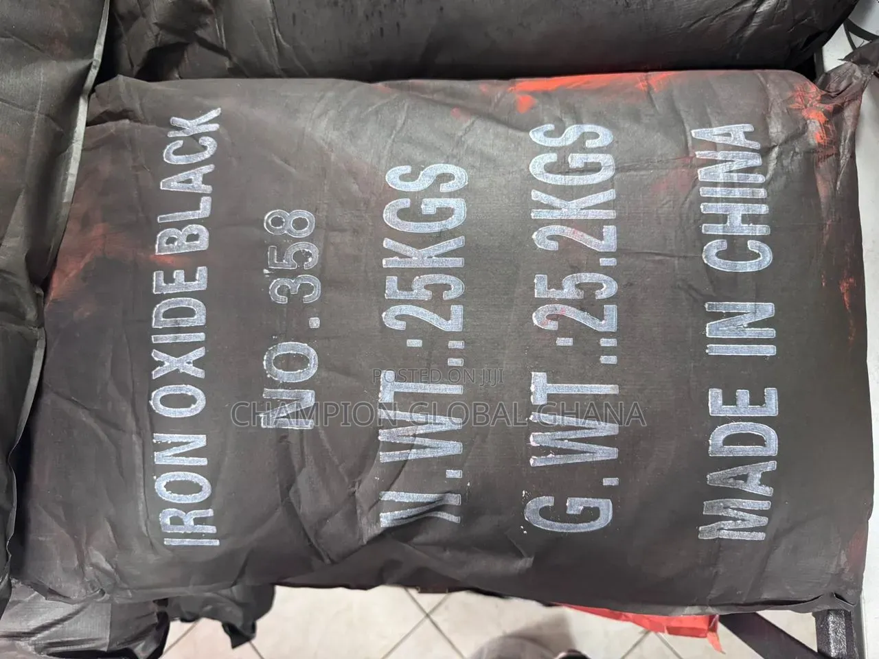 Stamped Concrete Pigment Black Oxide