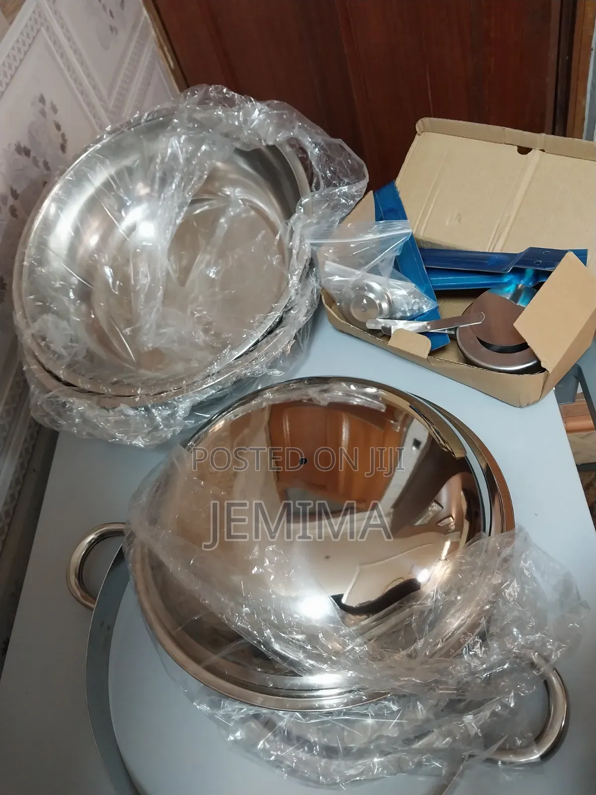 6l Round Chaffing Dish Set