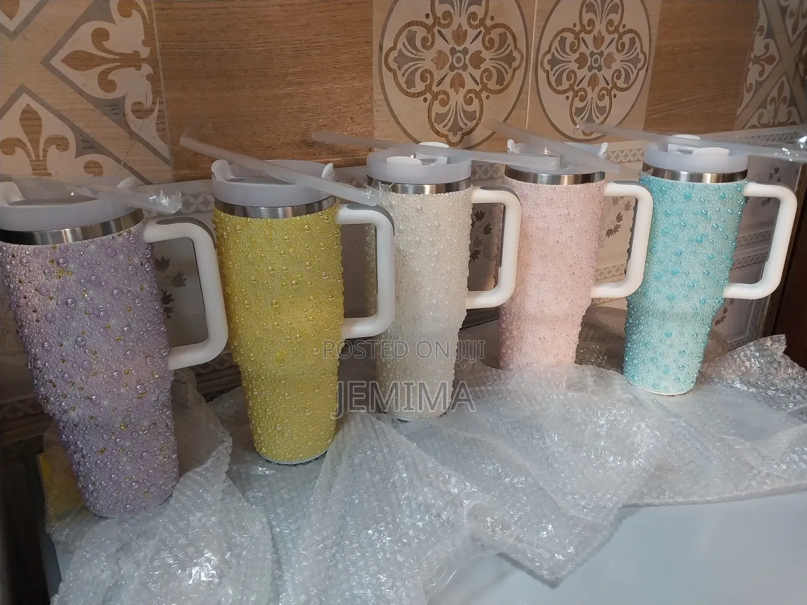 1.2l Pearls Studded Ice Cups.