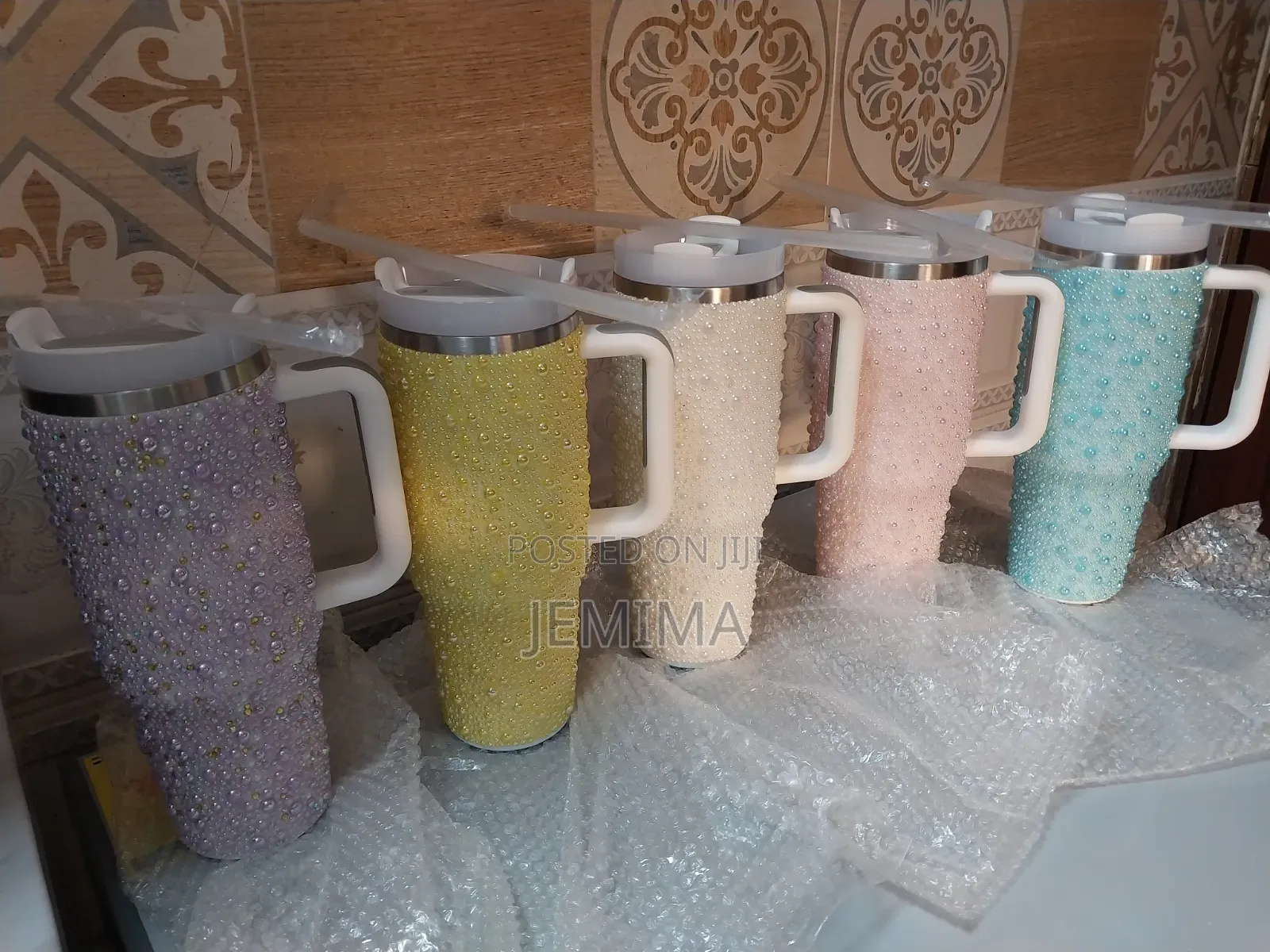 1.2l Pearls Studded Ice Cups.