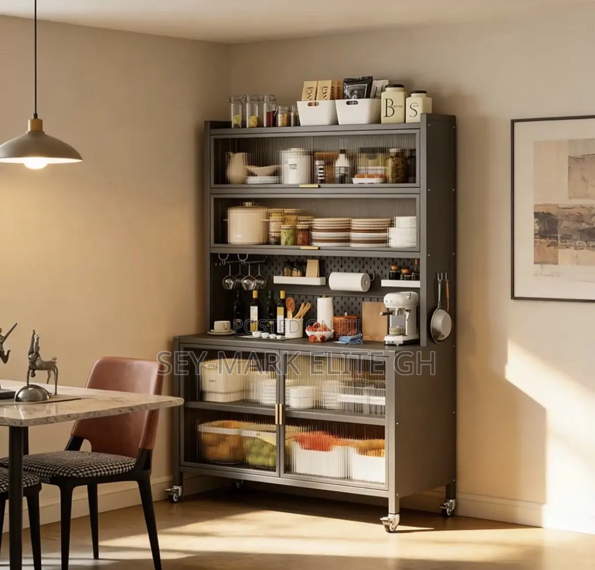 Modern Anti- Rust Kitchen Storage Cabinet