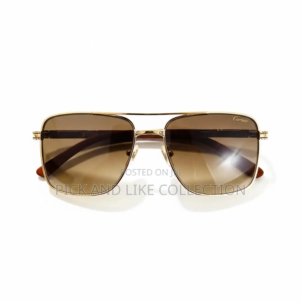 The Ultimate Statement Piece — Tinted Shades With Gold Flame