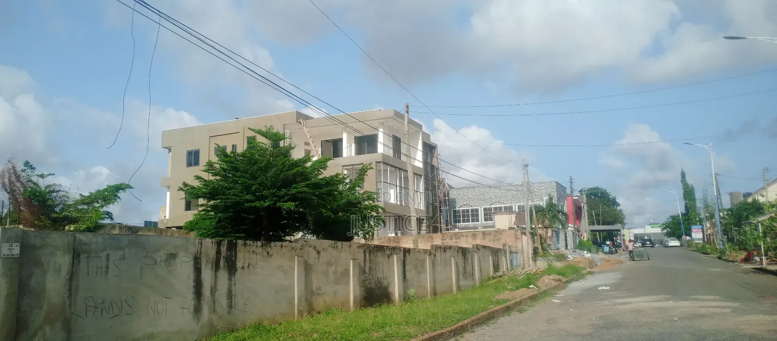 Walled and Gated 2 Plots of Land East Legon