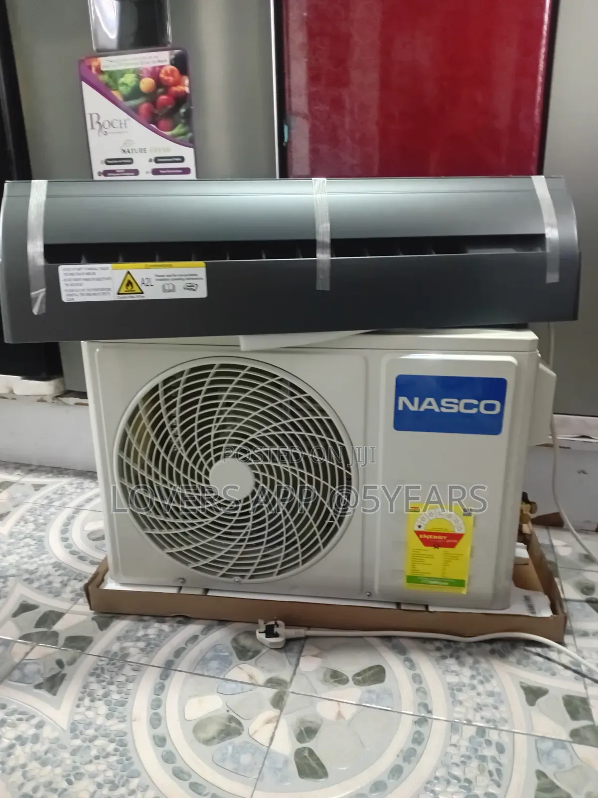 Nasco Compact Split Air Conditioner, 1.5hp Nasco Ac.