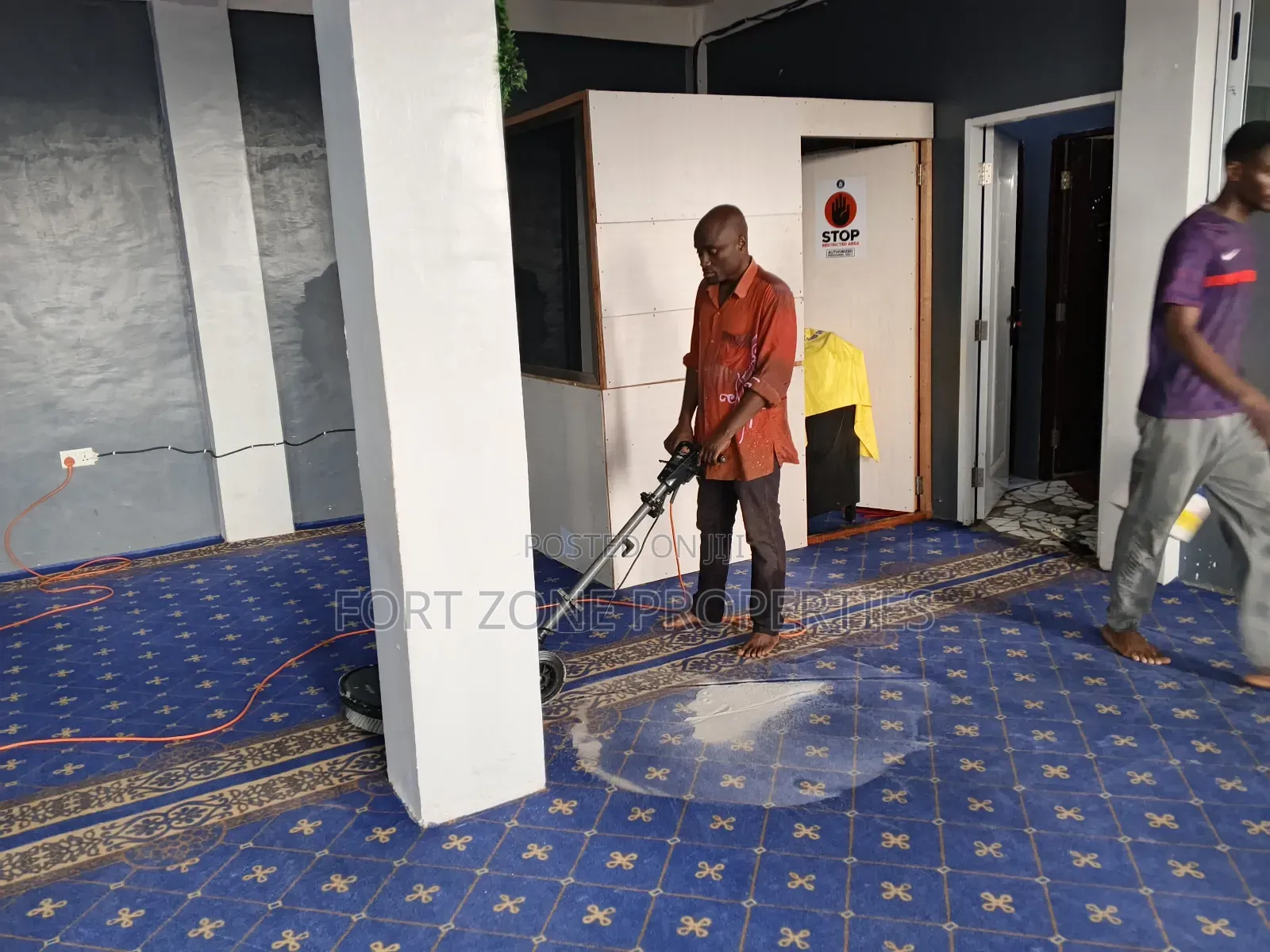Church Auditorium Carpet Cleaning Service With Cleantex