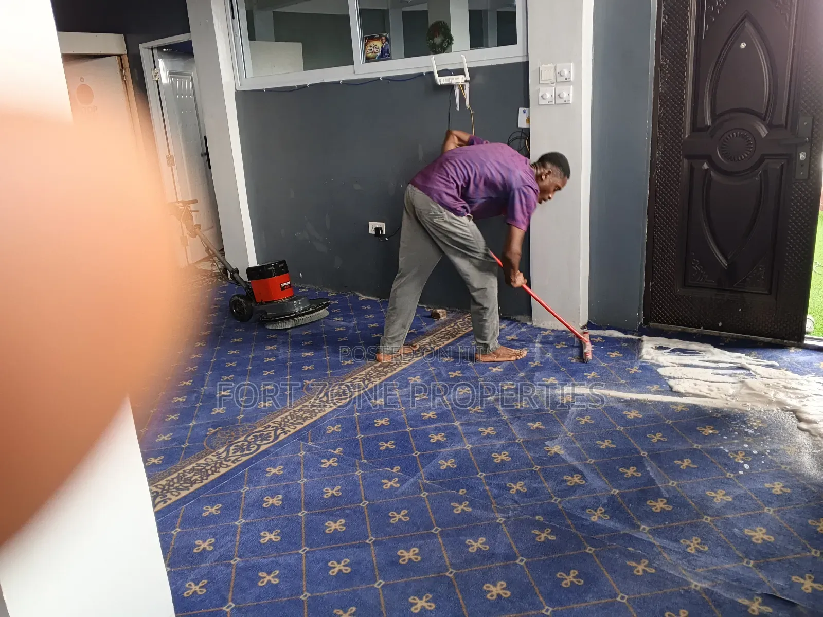 Church Auditorium Carpet Cleaning Service With Cleantex