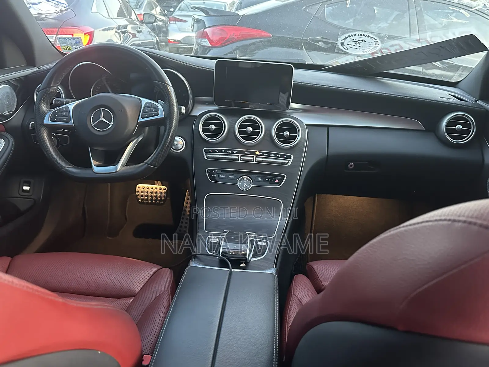 Mercedes-Benz C300 Sport 4Matic Sedan AWD (2.0L 4cyl 7A) 2017 Black