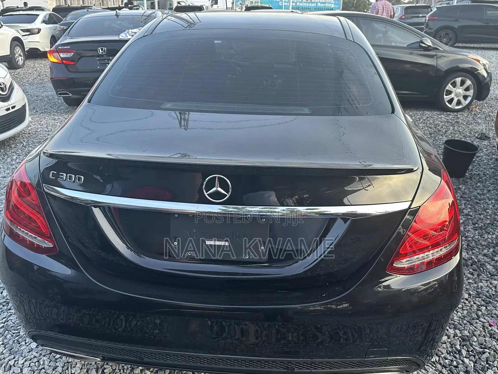 Mercedes-Benz C300 Sport 4Matic Sedan AWD (2.0L 4cyl 7A) 2017 Black