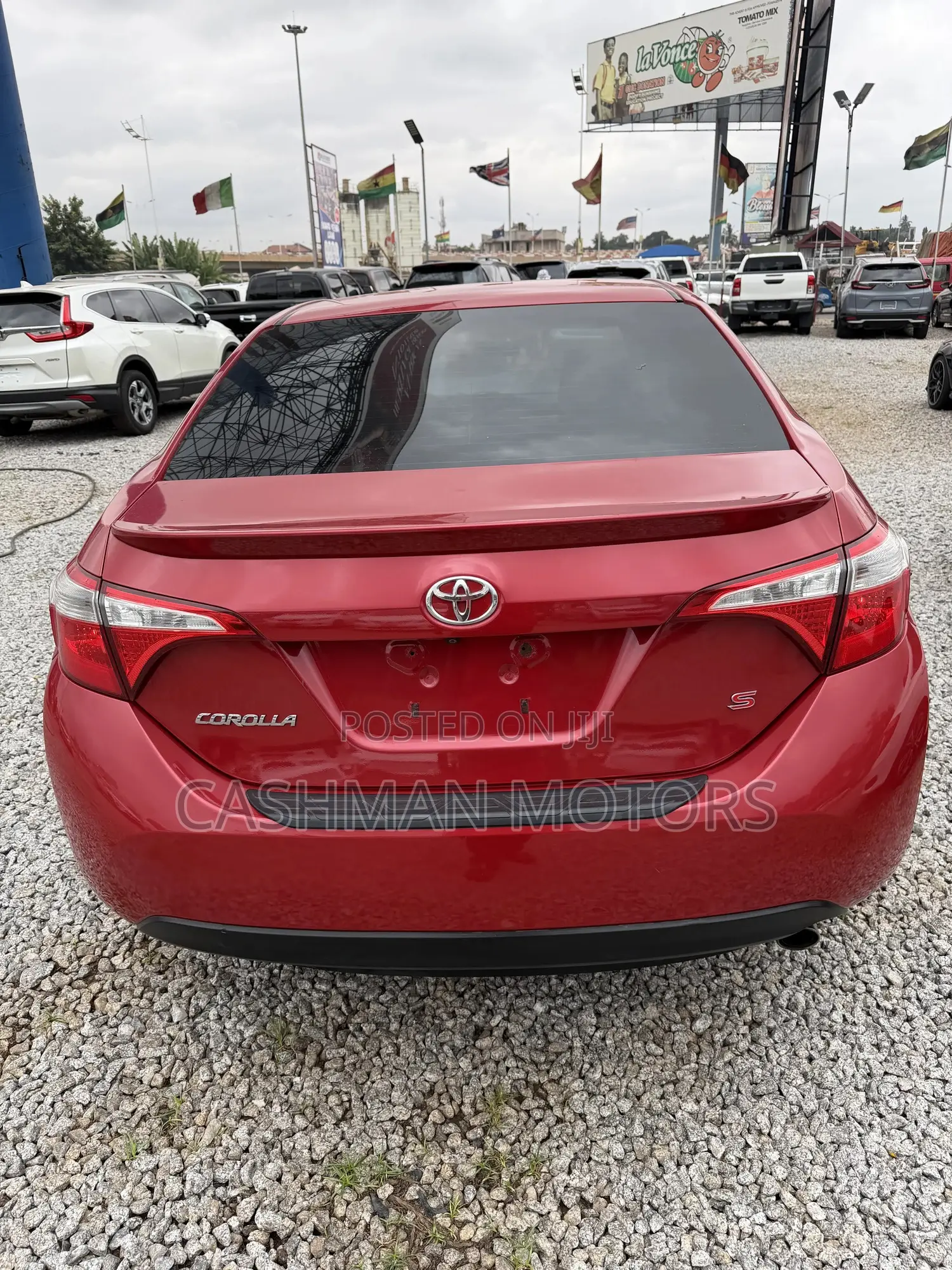 Toyota Corolla S Premium 4dr Sedan (1.8L 4cyl CVT) 2015 Red