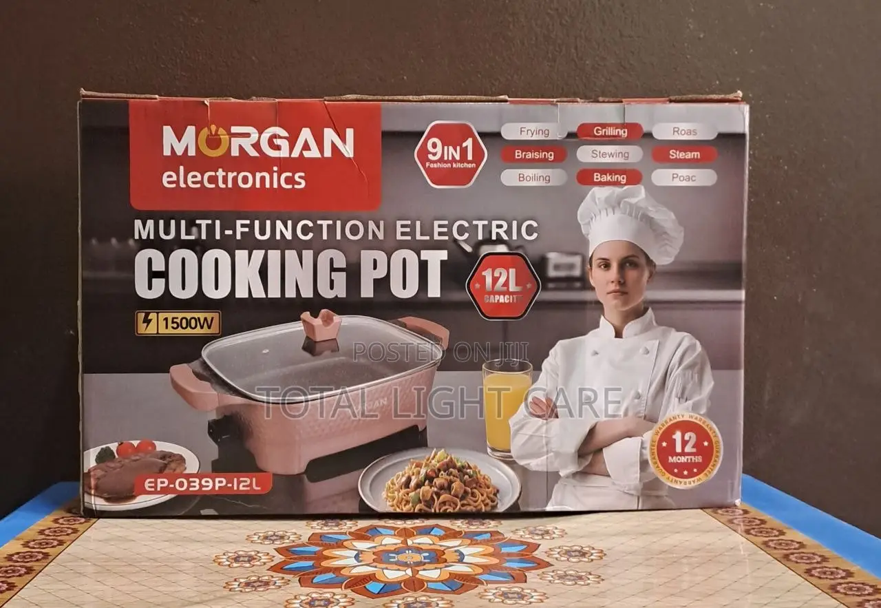 12 Litres Multi Function Cooking Pot