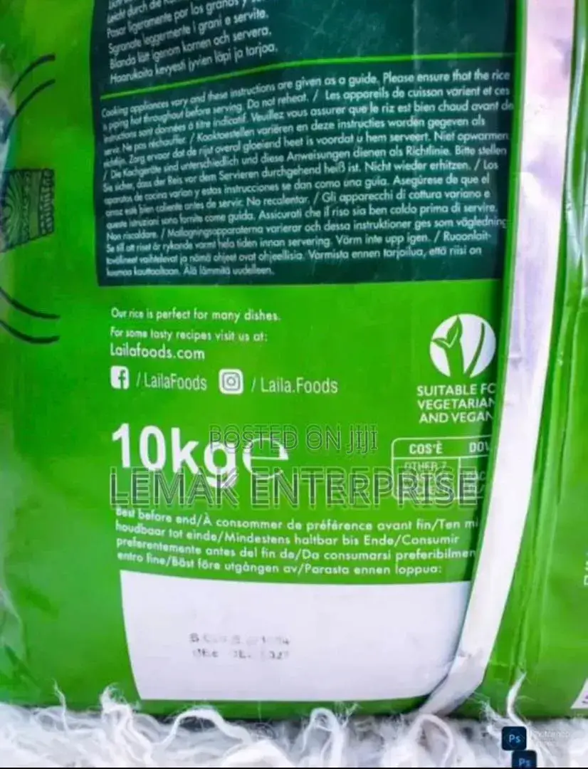 Laila Basmati Rice 10 Kg