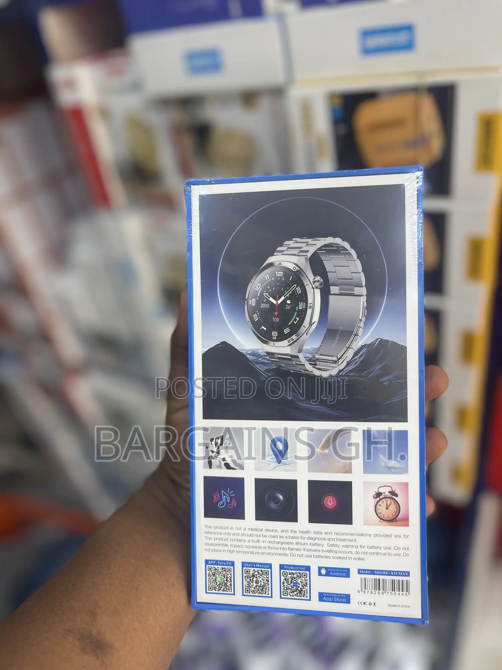 Wisme X31 Max Smart Watch