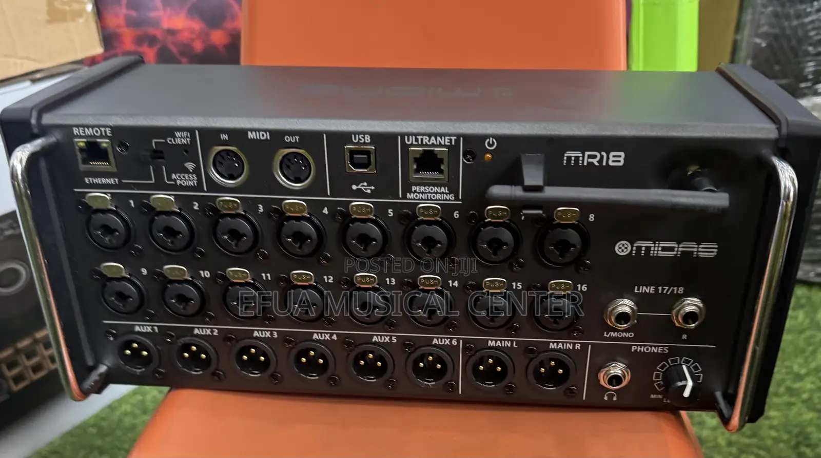 Midas Mr18 18-Input Digital Mixer