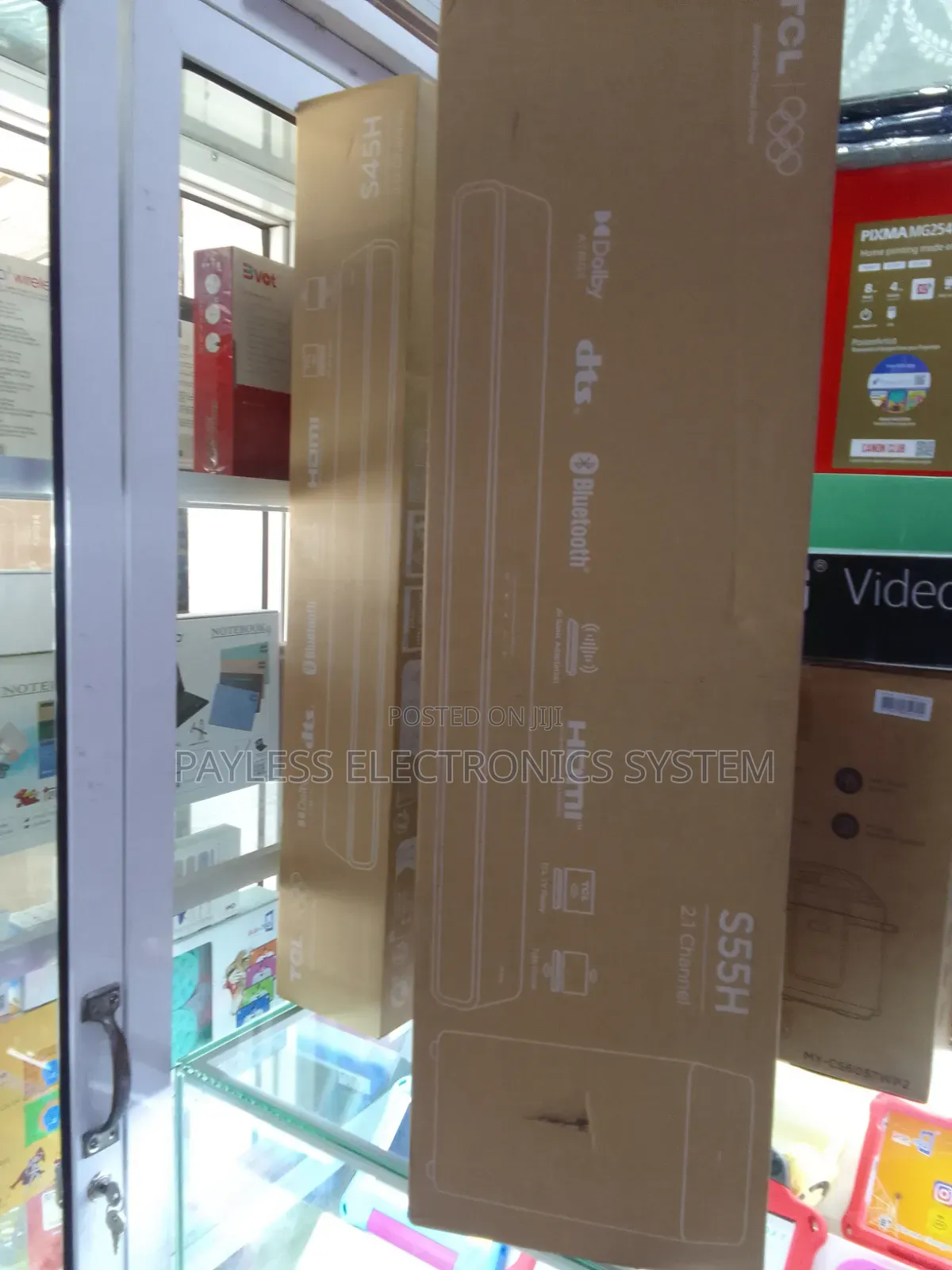 TCL S55h Is a 2.1-Channel, 220w Soundbar System
