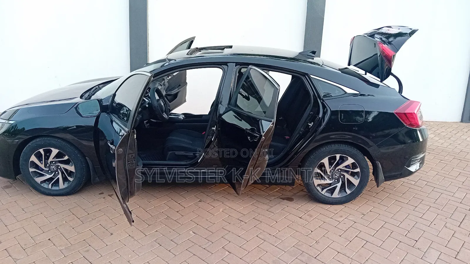 Honda Civic EX Sedan 2018 Black