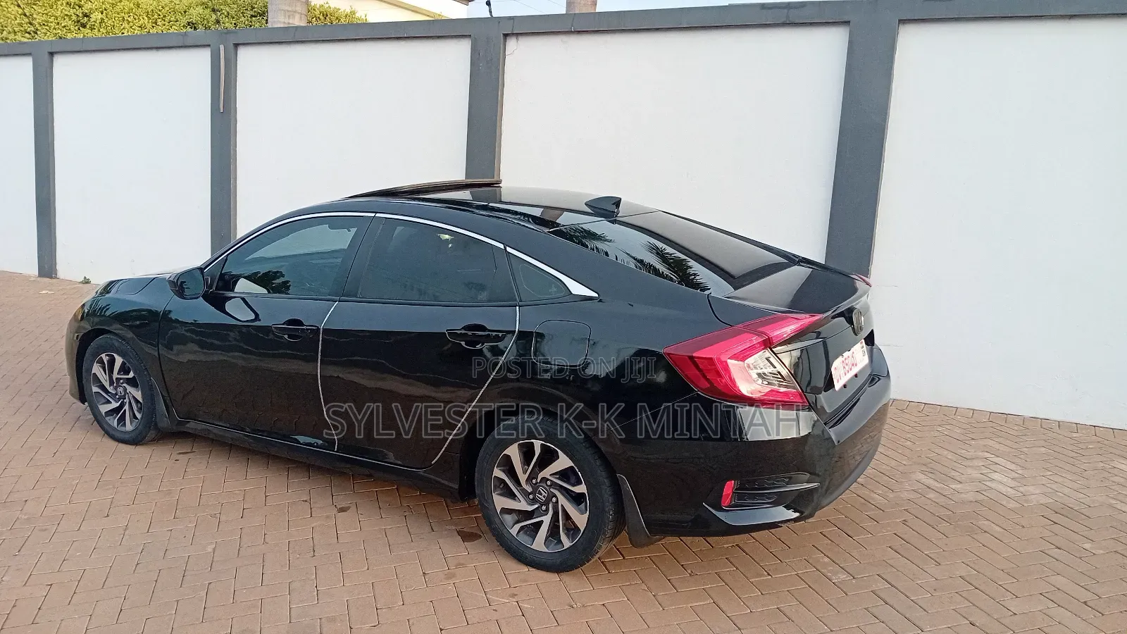 Honda Civic EX Sedan 2018 Black