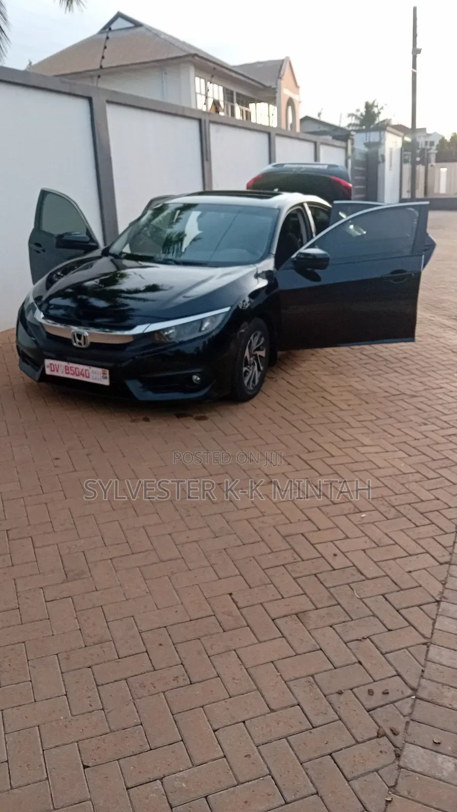 Honda Civic EX Sedan 2018 Black