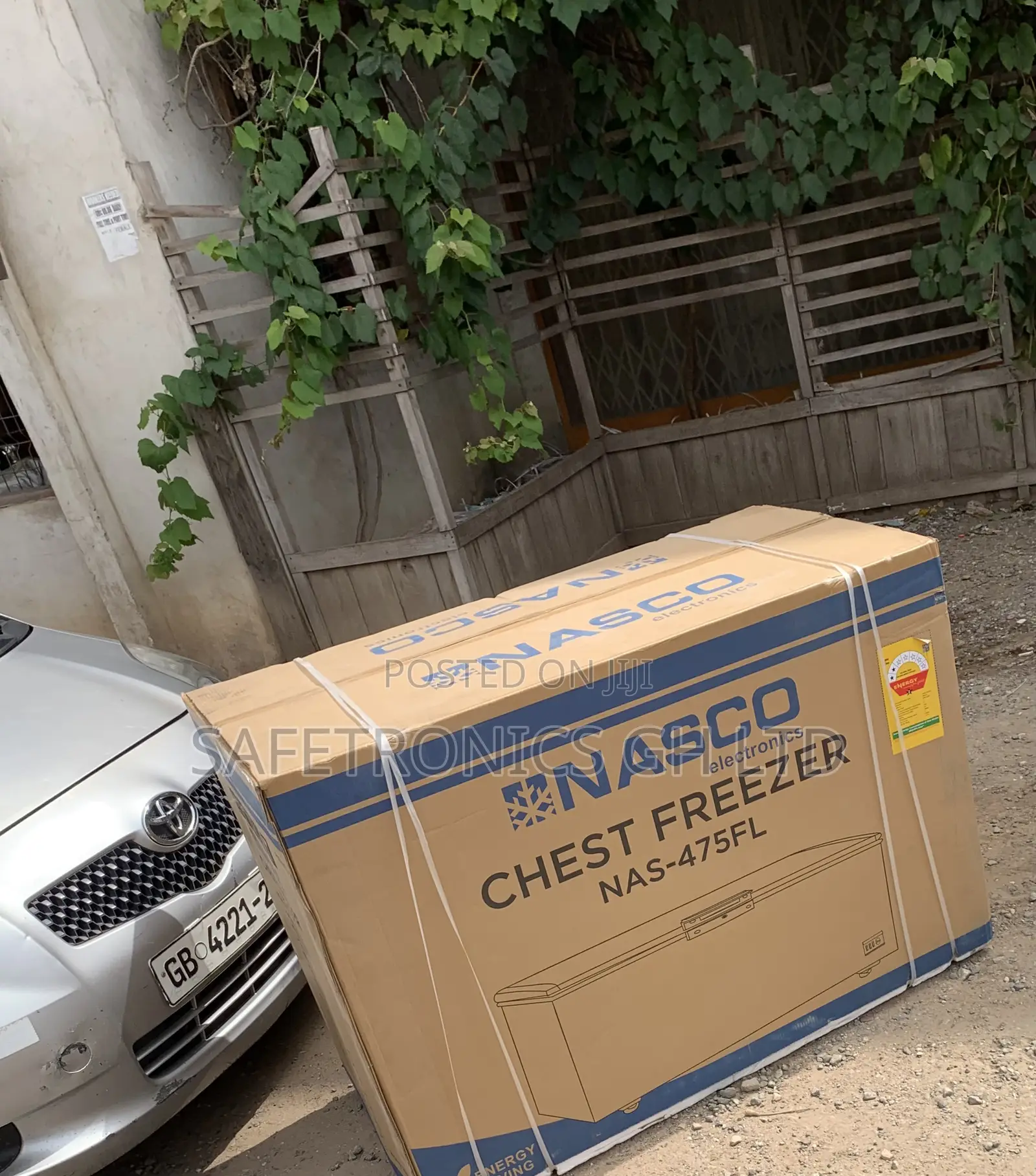 Secure New Nasco 400ltrs Chest Freezer Sku: Nas-475fl-B
