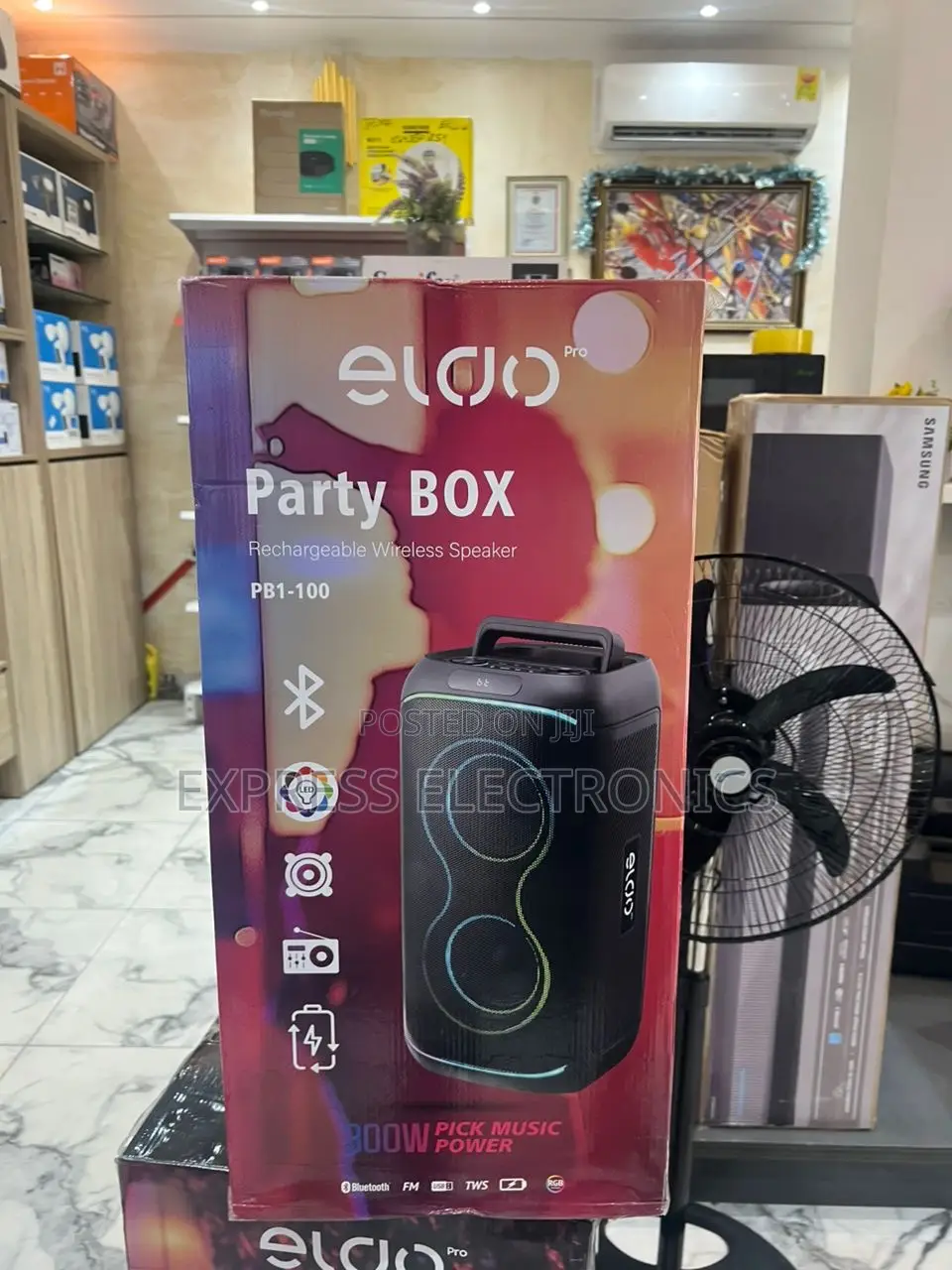 Get the New Black Eldo Pb1-100 Double 6,5"