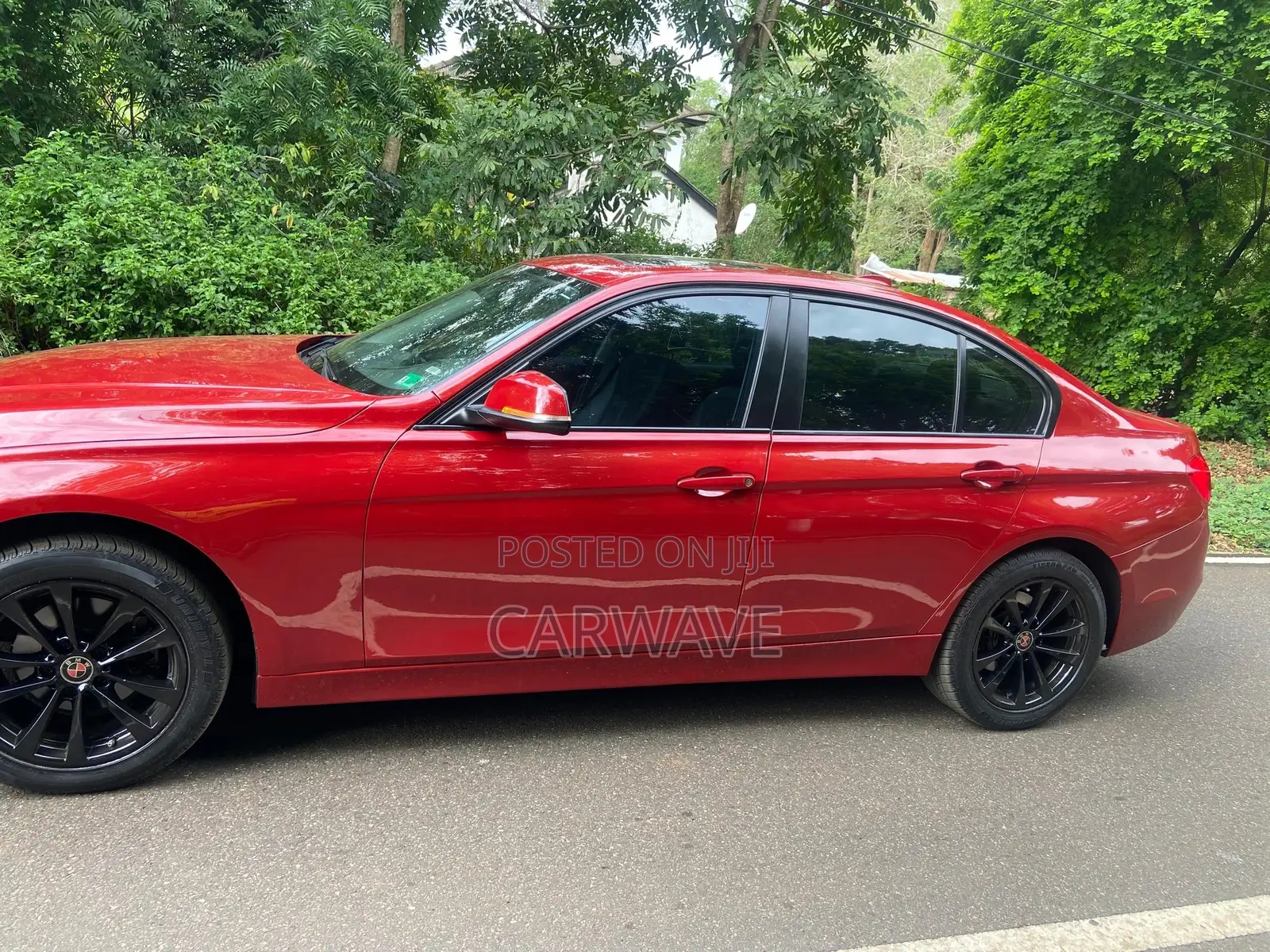 BMW 320i Sedan RWD 2017 Red