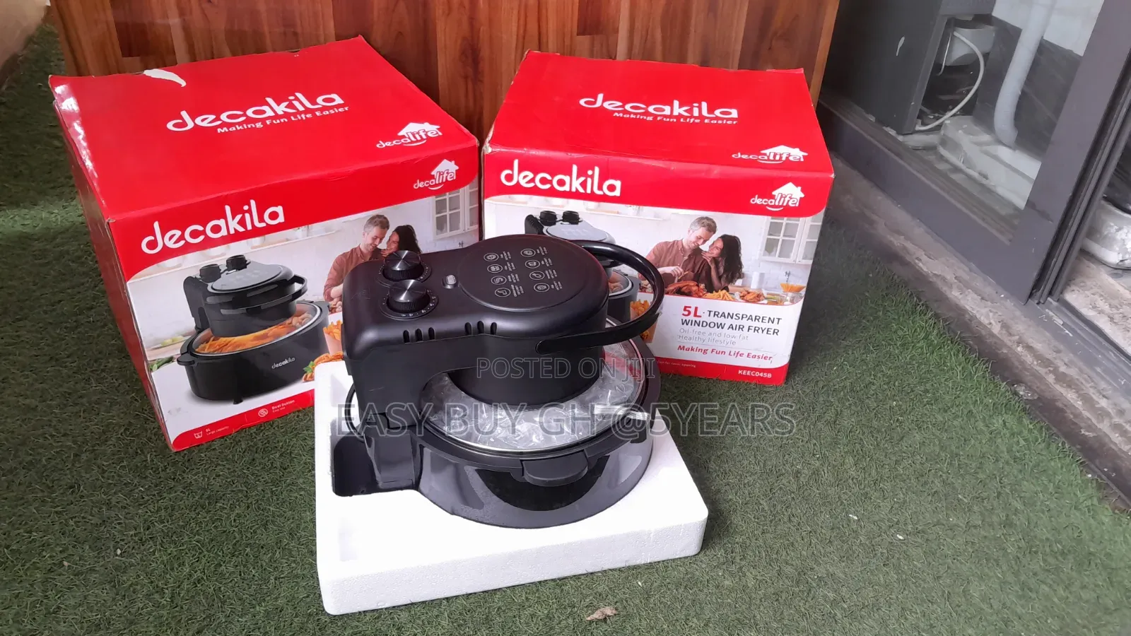 Quick Bite Air Fryer 5l Decakila Air Fryer