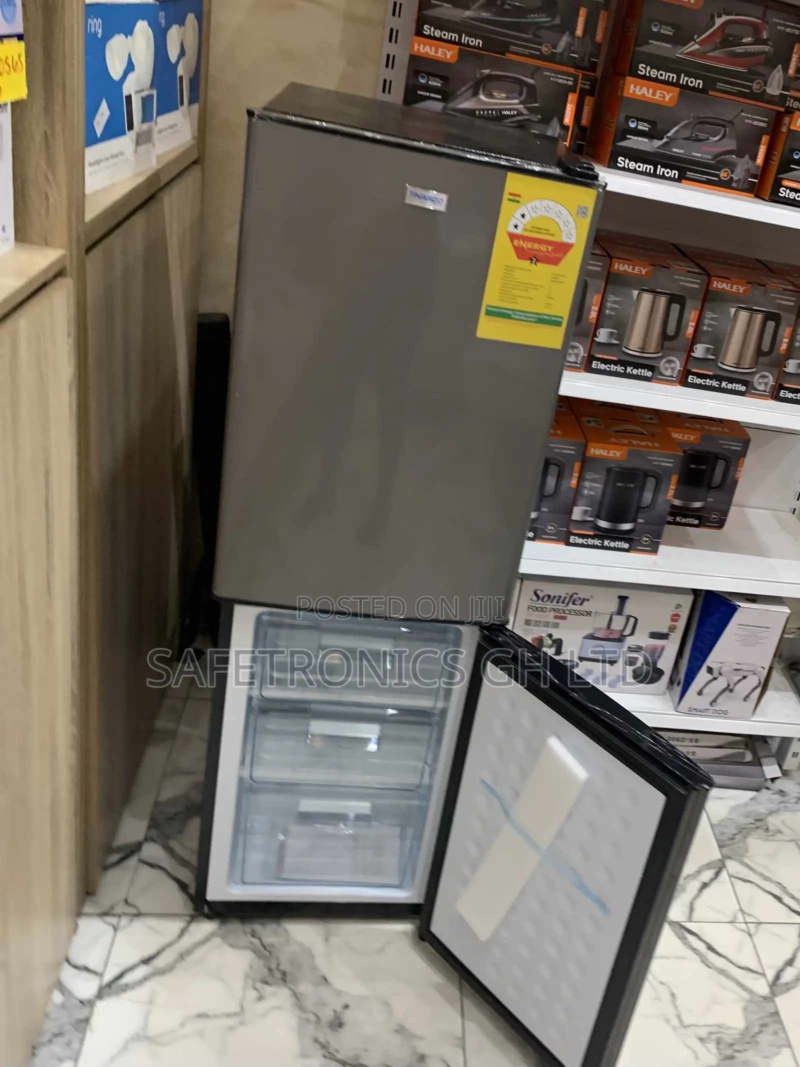 Kindly Order Nasco 158ltrs Bottom Freezer Fridge Sku: Nasd2-20fl