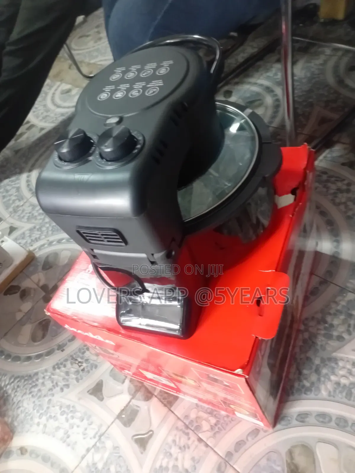 Decakila 5l Air Fryer With Clear Viewing Window.