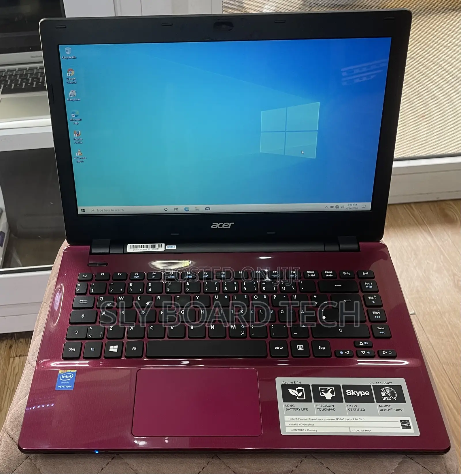 Laptop Acer Aspire E5-411 4GB Intel Pentium HDD 1T