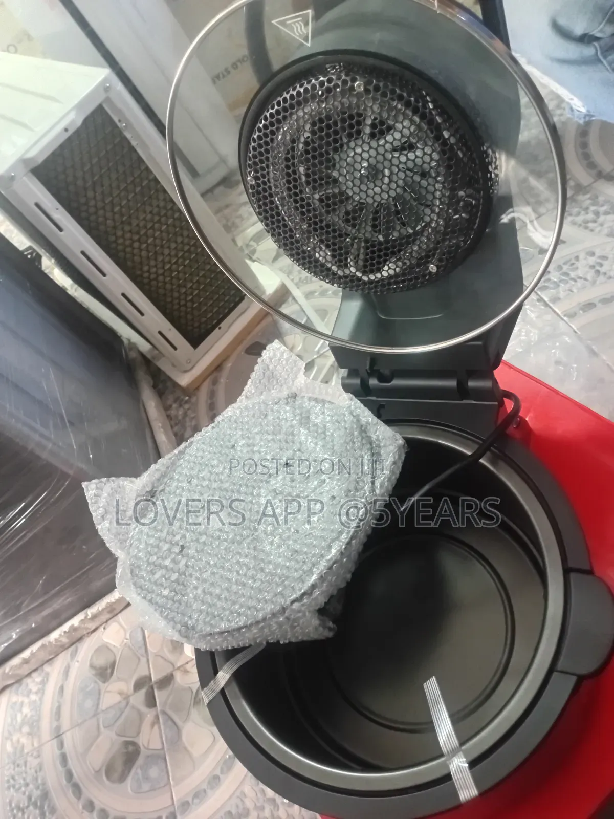 Decakila 5l Air Fryer With Transparent Cooking Chamber.