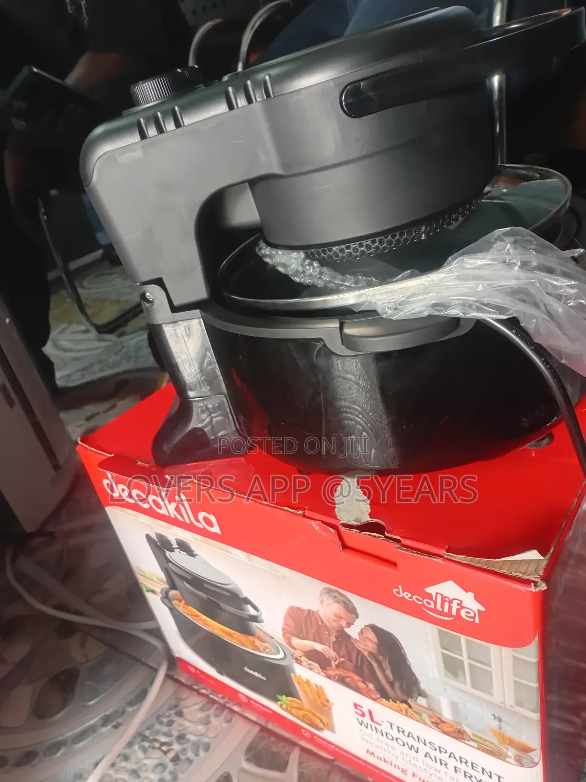 Decakila 5l Clear View Air Fryer Exclusive.
