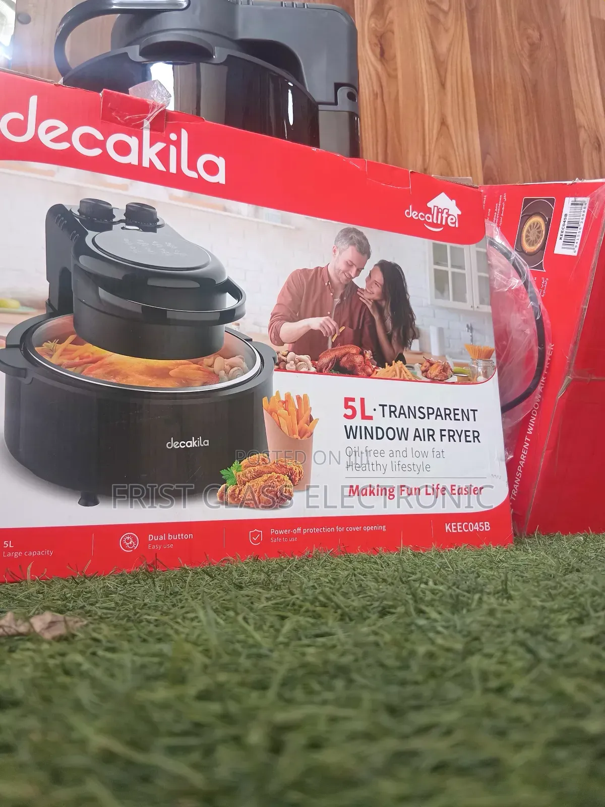 Decakila Fryer That Upgrades Meals With No Negotiation