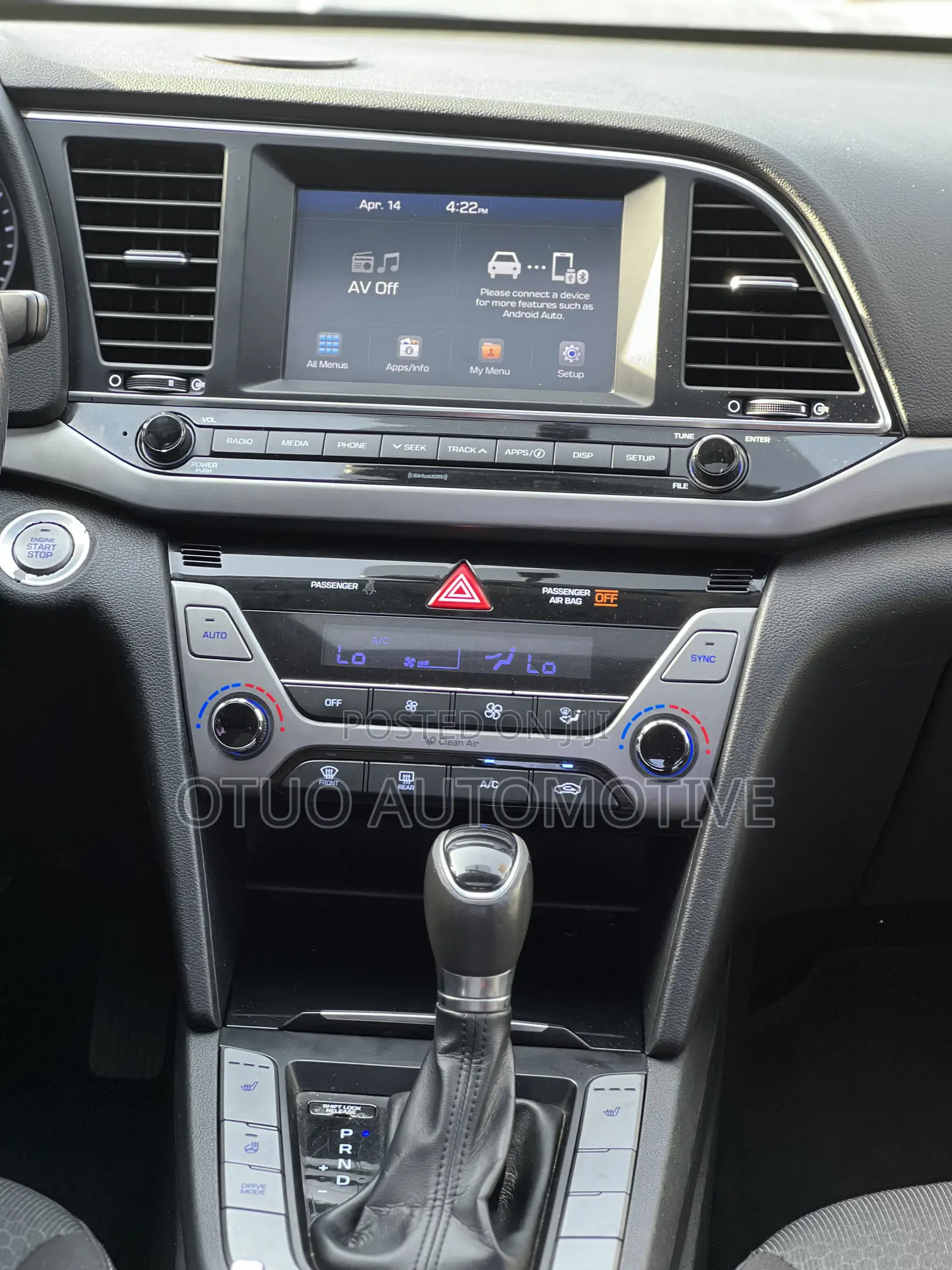 Hyundai Elantra Sport Sedan FWD (1.6L 4cyl 6M) 2017 Black
