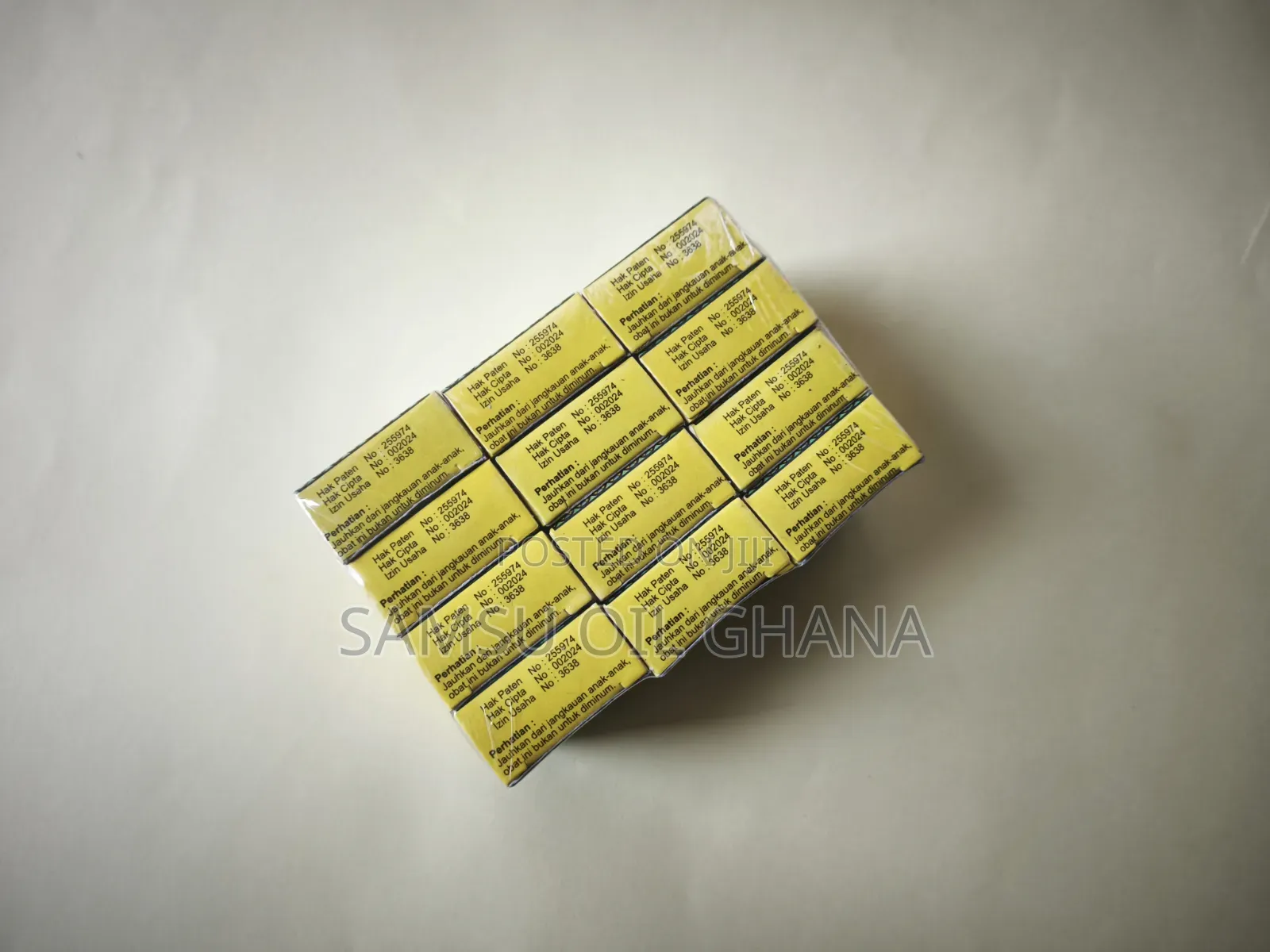 Samsu Oil 12pcs (Indonesia Undiluted) Full Pack