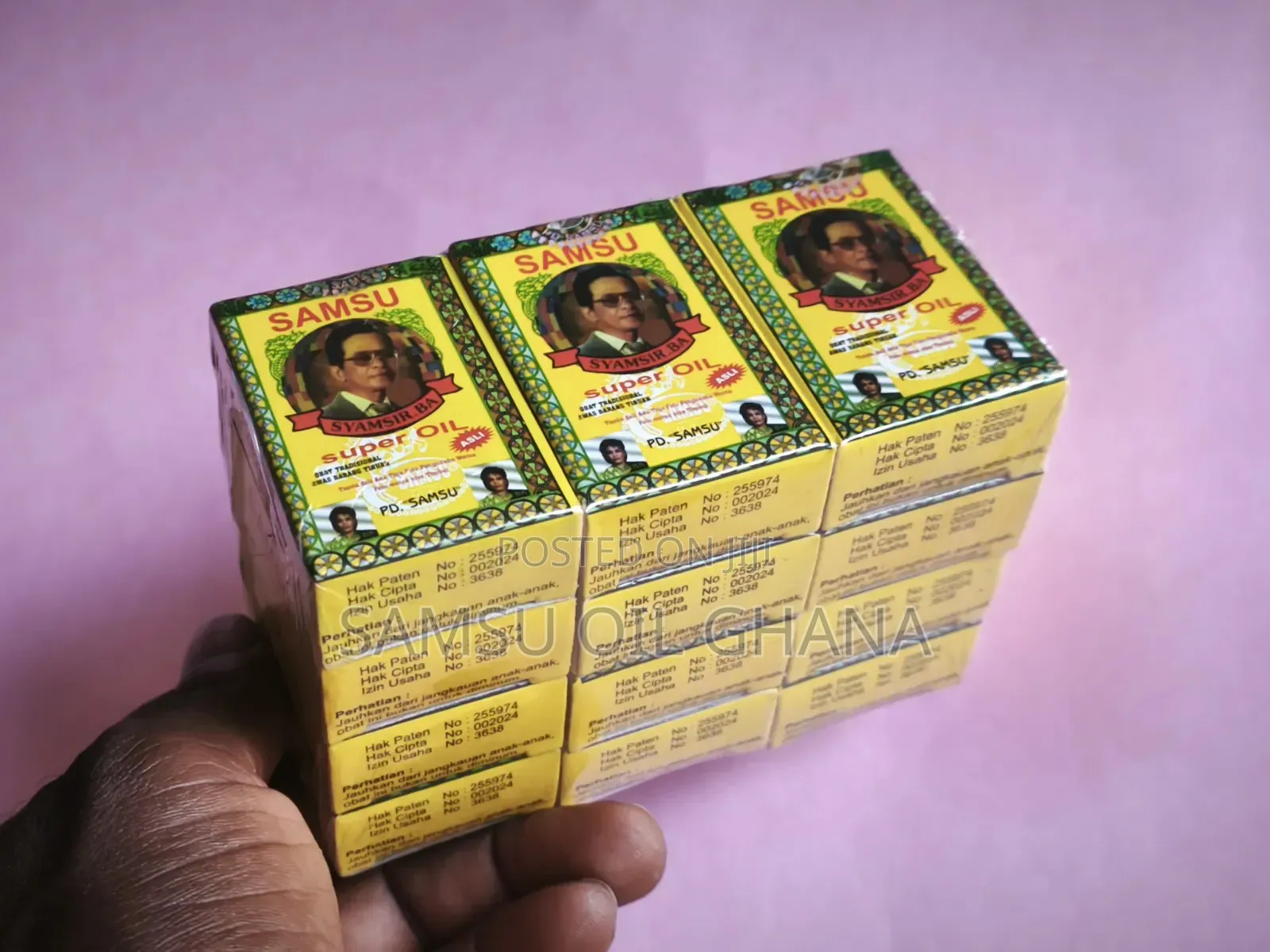 Samsu Oil 12pcs (Indonesia Undiluted) Full Pack