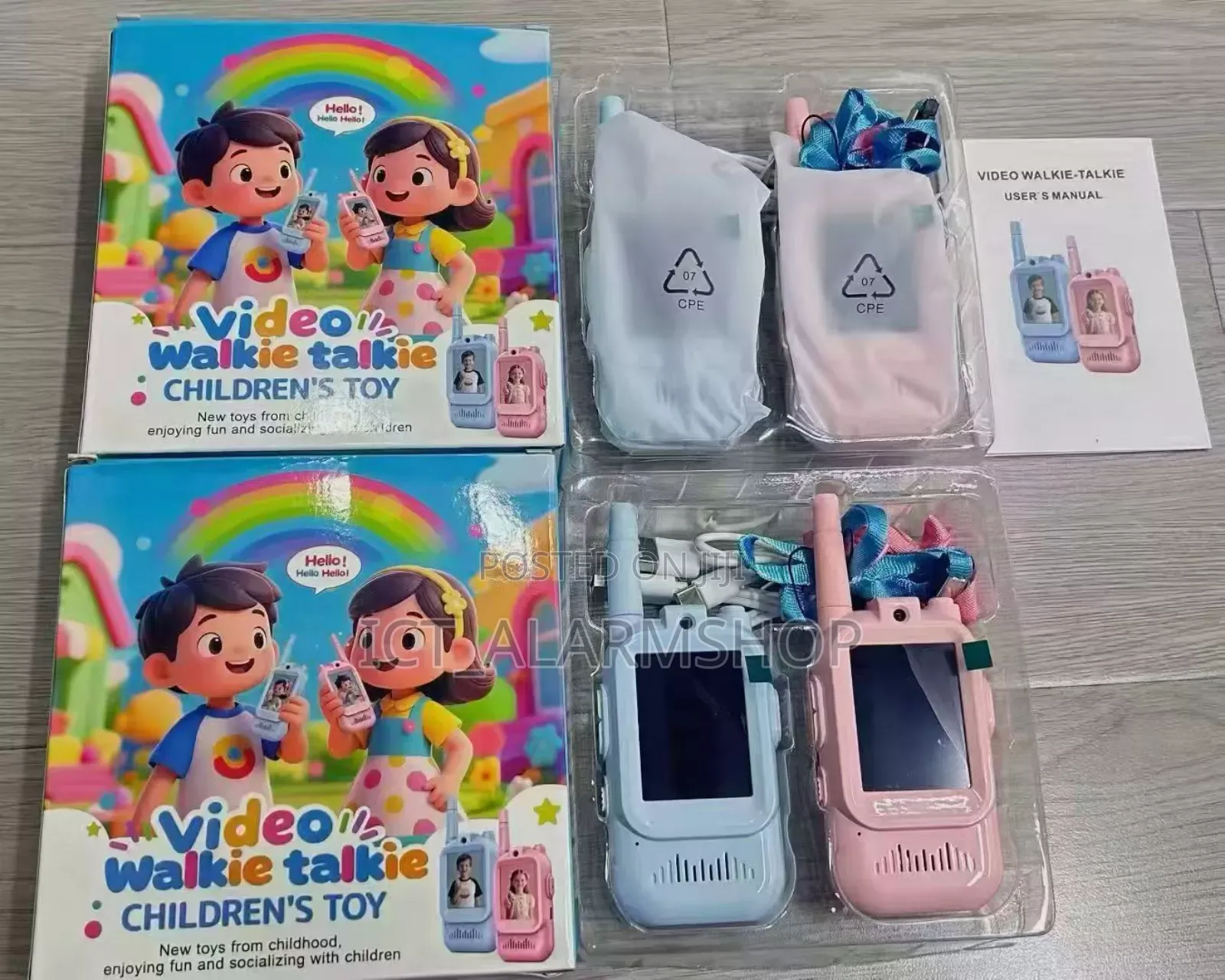 Video Pager Children's Radio Walkie Talkie